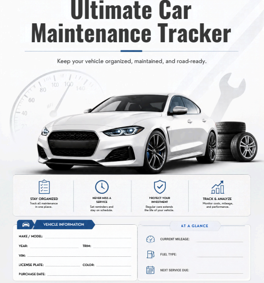 Ultimate Car Maintenance Tracker 🚗