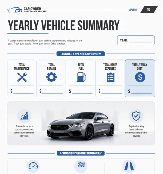 Ultimate Car Maintenance Tracker 🚗