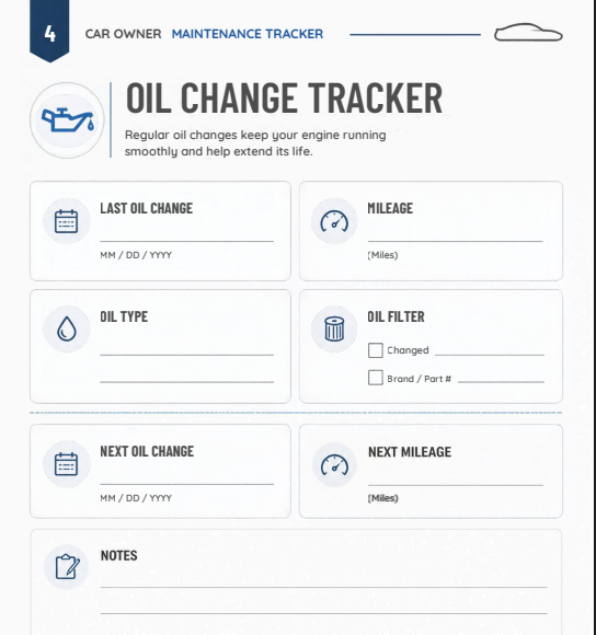 Ultimate Car Maintenance Tracker 🚗